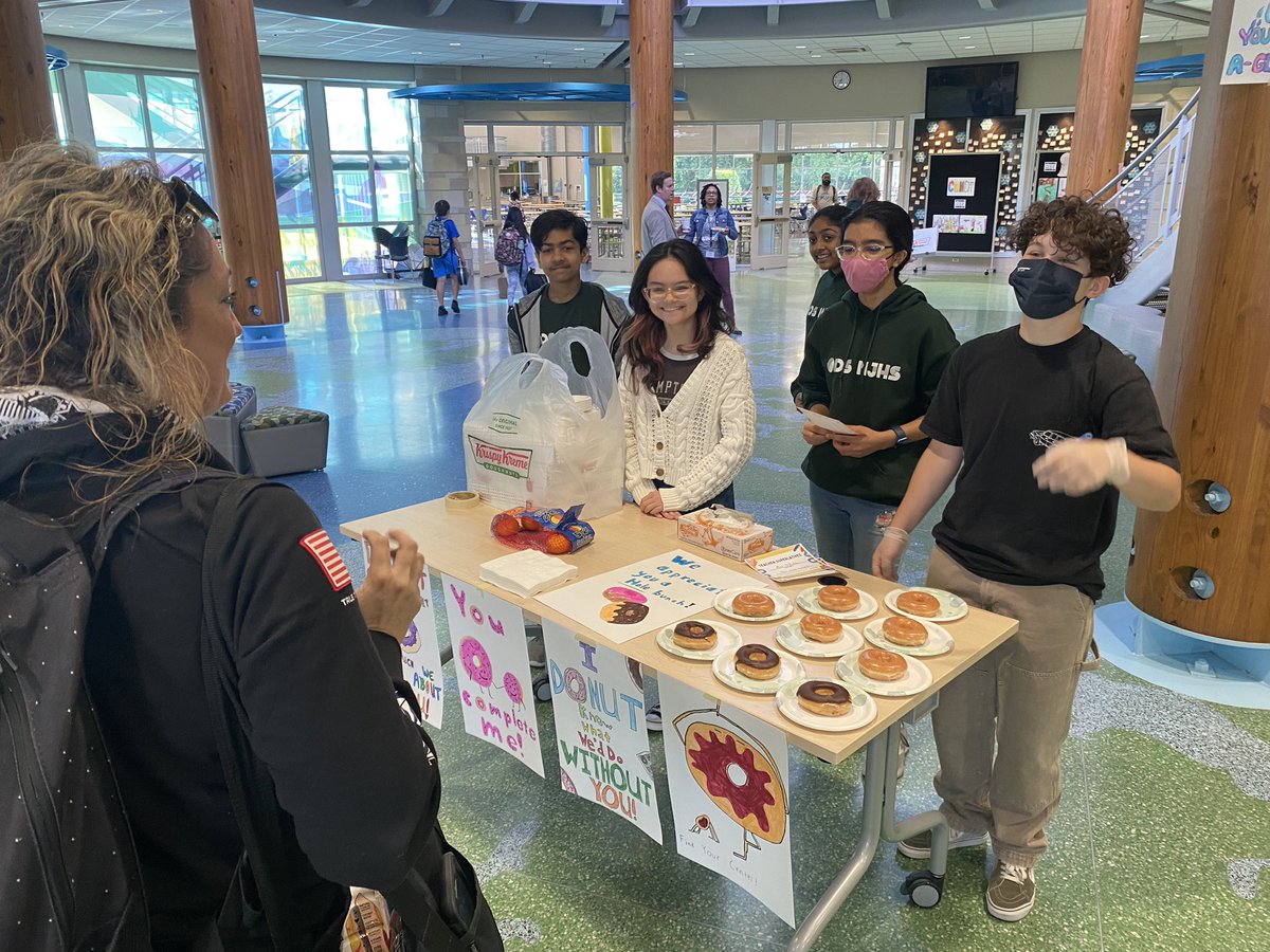 Happy teacher appreciation week! We appreciate our <a href="/BrickellAcademy/">Old Donation School</a> teachers so much! We donut know what we’d do without you 😉🤭🍩