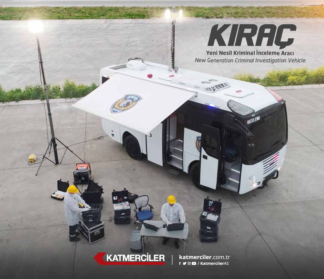 KatmercilerAS's tweet photo. KIRAÇ - Yeni Nesil Kriminal İnceleme Aracı / New Generation Criminal Investigation Vehicle

#Katmerciler #Kıraç #olayyeriinceleme #olayyeri #savunma #zırhlıotobüs #armouredbus #military #millisavunma #armoredvehicle #securityvehicles #armouredvehicle #4x4 #defence https://t.co/OgOqX5YJF1