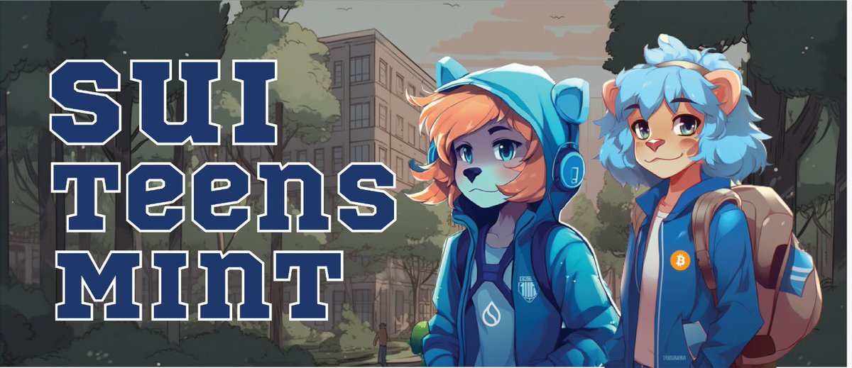 GM #SUITEENS

By this post. We are confirming the mint schedule for #SUITEENS

Date: Friday, May 12th, 2023.
Time: 12:00 UTC

See you in class #Teens 

#Sui #SuiEcosystem #Suinami $Teens #SuiTeens #SuiNFTs #crypto #Suinews