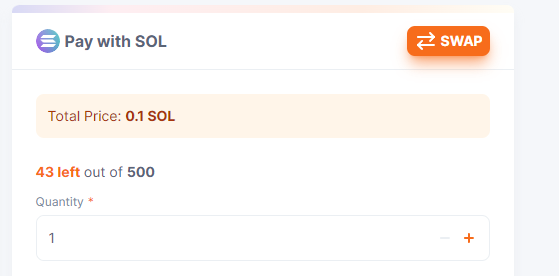 92% SOLD for Phase 1 of $GATO Pre-Sale 

Cop your discounted $GATO before SOLD OUT 👇
hel.io/pay/64594613ee…