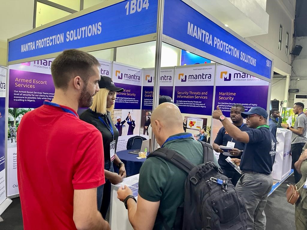 Day 2: Lots of interest in our security services at the Mantra stand at @securexwest !

Please come and visit us at stand 1B04 until Thursday 11th May at the Landmark Centre in Lagos, Nigeria.

#nigeria #security #nigeriasecurity #securitynigeria #securex #SecurexWA