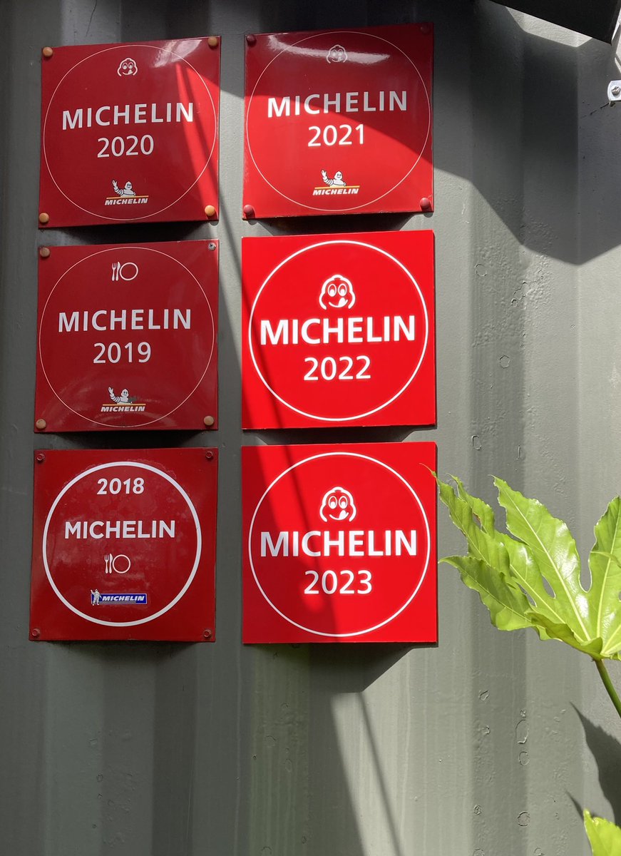 All up 🤩

#Michelinbibgourmand #michelinguide2023