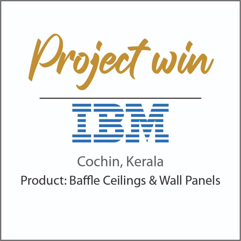 tranquilglobal's tweet image. Tranquil just bagged a new project for IBM in #Cochin, Kerala. Tranquil acoustic solutions such as baffle ceilings and wall panels will be used to compliment the space while also improving sound quality and acoustic comfort.

#ecocore #TranquilAcoustics #upcomingproject