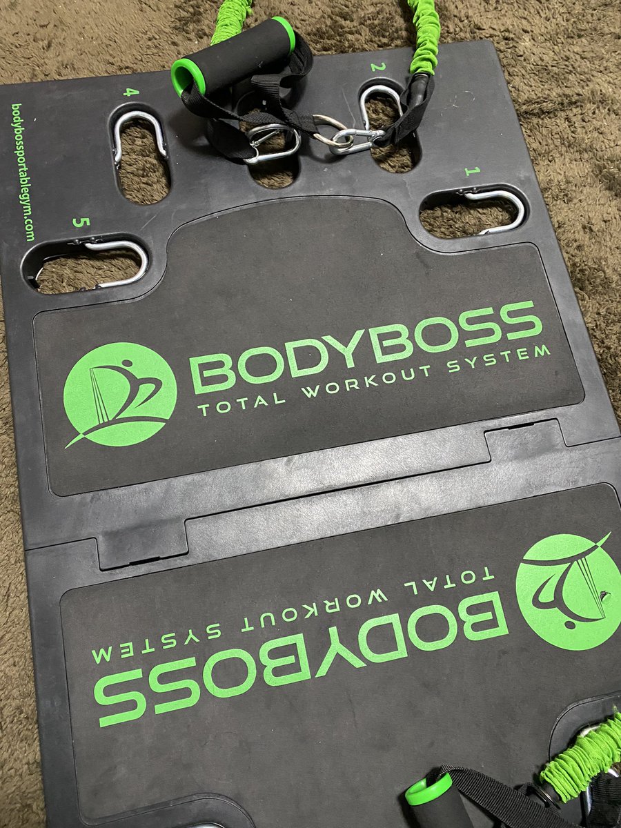 koraagen's tweet image. 自宅のトレーニング用にヤフオクで安く買った（笑）
#BODYBOSS #トレーニング