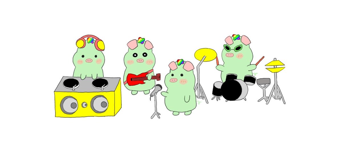 akanfl9's tweet photo. 리듬겜을 하다 BGA 보고
이건 부카메들로 만들어야겠다싶어서
부카메 밴드 완성
#ART4MEME #PumpItUp #Meteorize https://t.co/B9VN1YhKQt