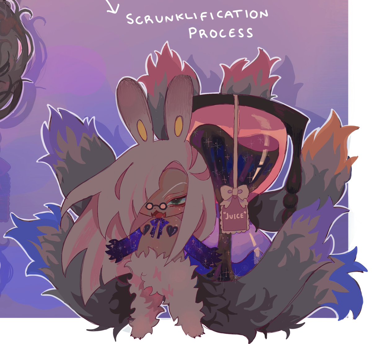 I know I posted this one before but I’m still fairly proud of it 😭
💜
#characterdesign #kemonomimi