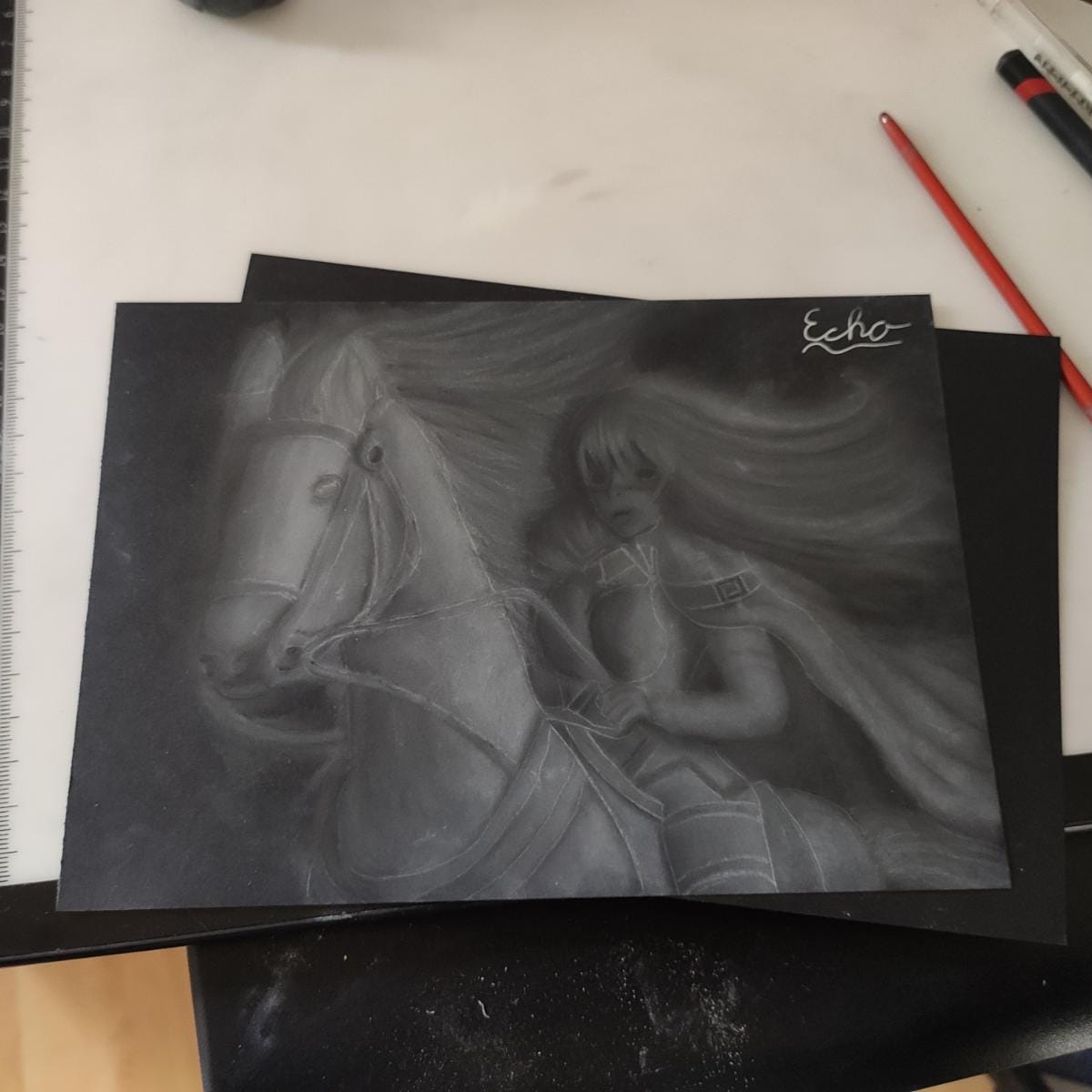 Byleth as horse!     
#art #artist #artwork #drawing #painting #smash #Byleth #SmashBros #nocolor #horse #SuperSmashBrosUltimate