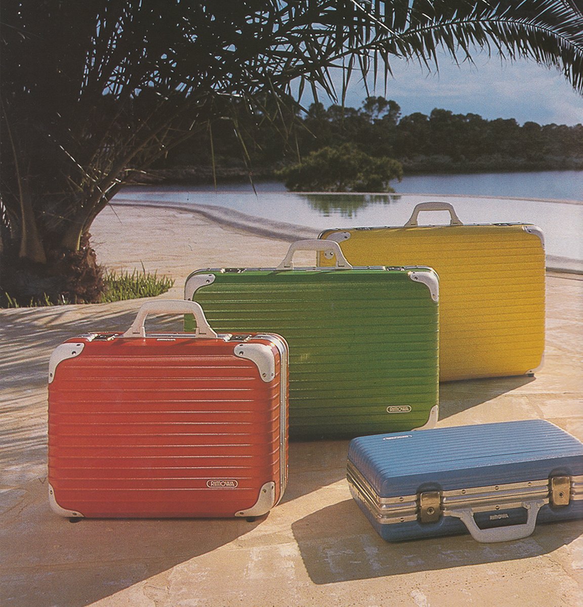 RIMOWA Holiday 1980y ヴィンテージ キャリーケース グリーン RIMOWA Holiday 1980y ヴィンテージ キャリーケース グリーン