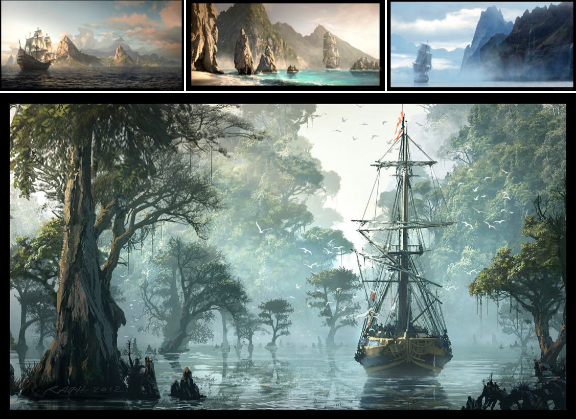 Designing Assassin's Creed Saga by Raphael Lacoste  Full Gallery and details : 