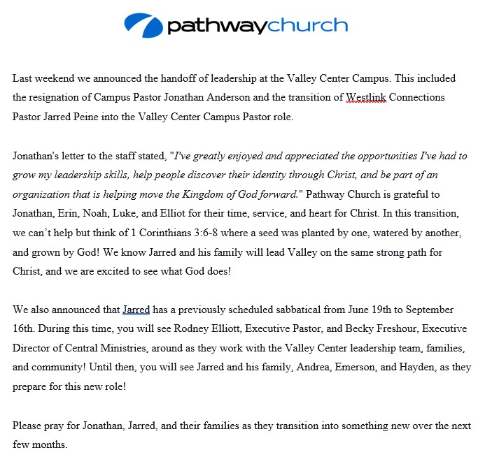 PathwayValley's tweet photo. Thank you, Jonathan Anderson, and Welcome Jarred Peine! 💕 https://t.co/ZeBWggivqn