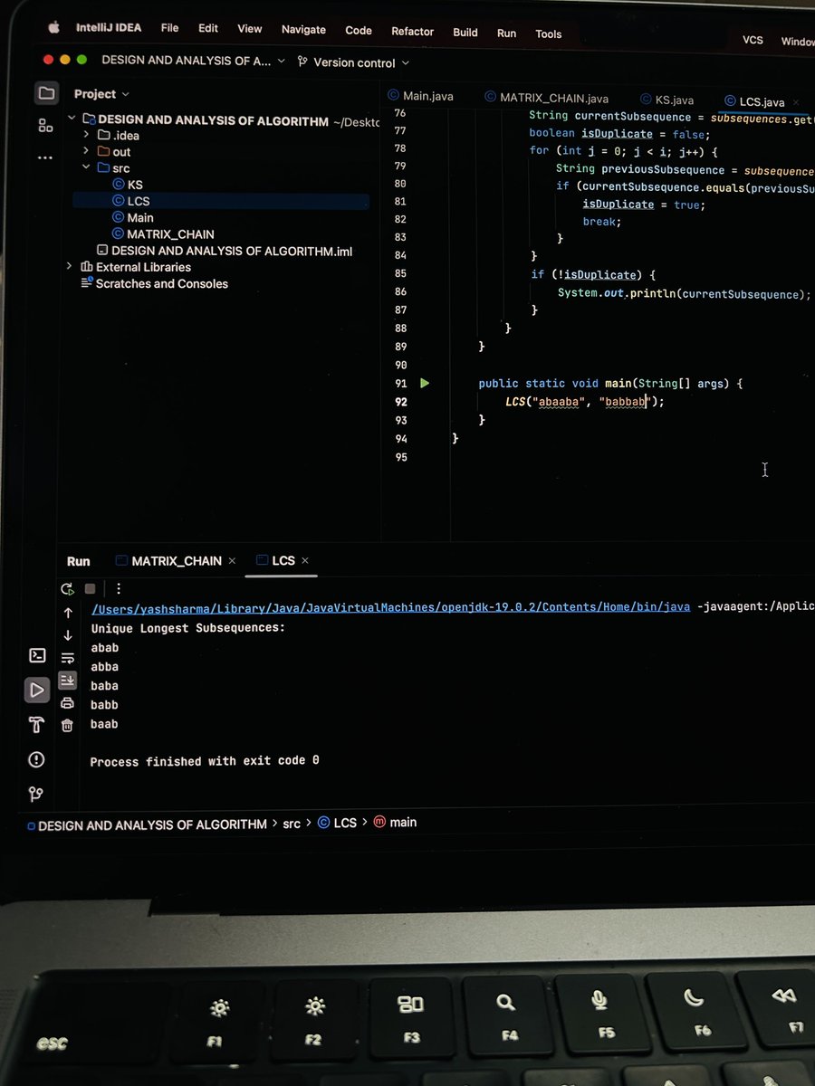 yash____sharma_'s tweet image. Day 3: Implemented LCS problem #30daysofcode #30daychallenge #30dayscodechallenge #DynamicProgramming #DSA #Engineering