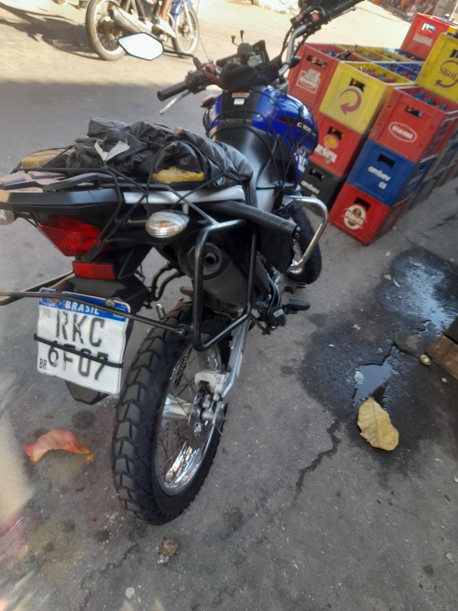 Fala rapaziada perdi a placa da minha moto hj acredito que tenha  sido pela brasil se alguém achou só me mandar mensagem no zap 98285-8377