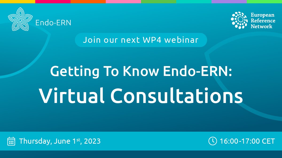 RareEndoERN's tweet photo. Are you participating in #virtualconsultations for #raredisease? Do you want to? Say #yesCPMS and come to our next webinar to find out more about this Endo-ERN core activity! https://t.co/7uyQxHrPAu
#EndoERN #raredisease #endocrinology #endocrine #healthunion #eu4health # https://t.co/pprmG9NkYv