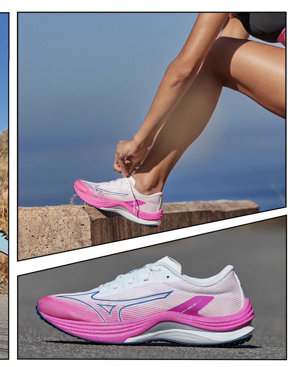 Look good, feel good, run good with the Wave Rebellion Flash⚡

#MizunoRunning #ReachBeyond #WaveRebellionFlash