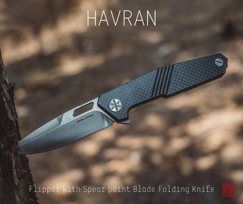 realsteelknife's tweet photo. https://t.co/XlNxVcTDGU
The Havran knife boasts advanced features like Flipper action and Safety Lock mechanisms, made from high quality S35CN steel and finished with resilient CF+TC4 coating, Spear Point blade for precise cutting control.
#collectionknife #realsteelknives https://t.co/ZblXnK5LvE