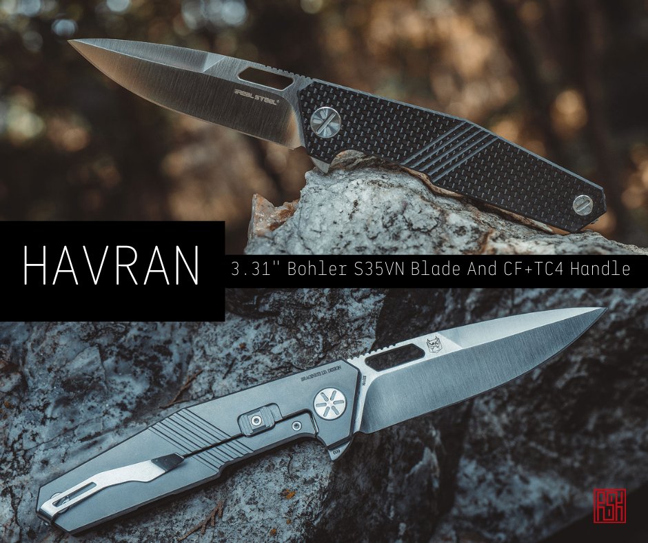 realsteelknife's tweet photo. https://t.co/XlNxVcTDGU
The Havran knife boasts advanced features like Flipper action and Safety Lock mechanisms, made from high quality S35CN steel and finished with resilient CF+TC4 coating, Spear Point blade for precise cutting control.
#collectionknife #realsteelknives https://t.co/ZblXnK5LvE