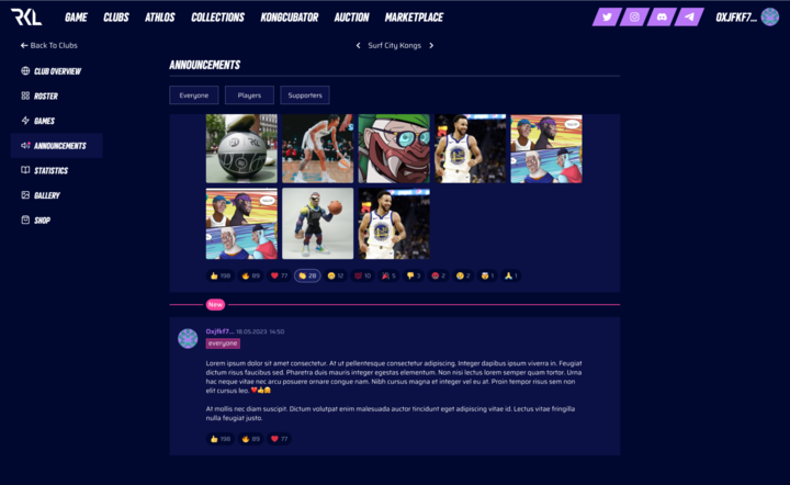 nevaarne's tweet photo. 🏀 - What's Coming Next?

As mentioned, this is only the first batch of Clubs page updates.

We'll also update the page to include:

🔶 Club Perks
🔶 Shop Integration
🔶 Upcoming Games
🔶 Fan Zone &amp; Much More!

Now, let's wrap this up!

7/8 https://t.co/IDEWuMfEZR