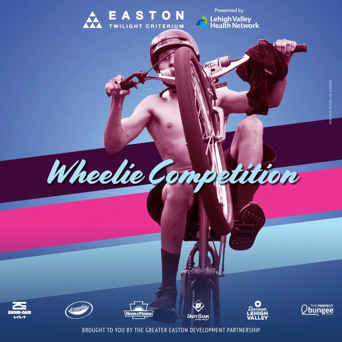 Who's in?

For all of you who showed up to the <a href="/readingradsport/">Reading Radsport</a> in 2017-19, put Easton on your calendar. We're back to see who's got the best 12 o'clocks, Swerves, and Circles. 

When: Saturday, May 27th, 5:45p
Where: Centre Sqaure and Northampton St, Easton, PA
Entry: Free