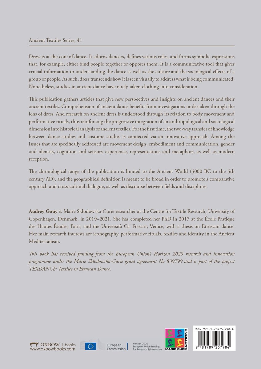 It is OUT NOW!
For more information, visit oxbowbooks.com/oxbow/textiles…