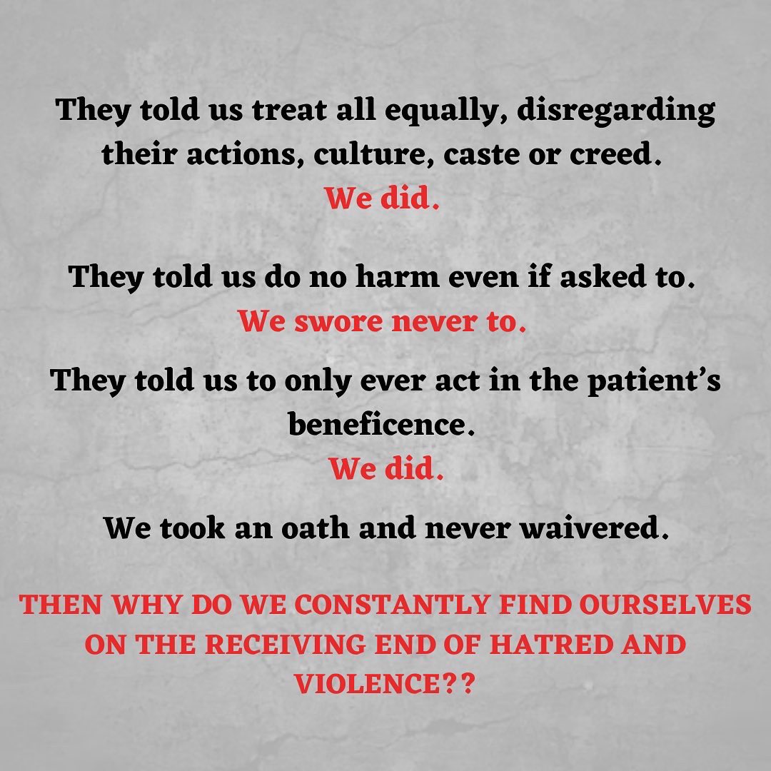GrammarMed's tweet photo. You wish your authorities and administration had put in a little more effort towards providing BASIC care. 
You wish your rights and protection were guaranteed by law. You keep wishing and waiting. FOR HOW LONG? WHO IS RESPONSIBLE FOR THIS, The accused alone? #Kerala #doctor https://t.co/7npE2rcIb1