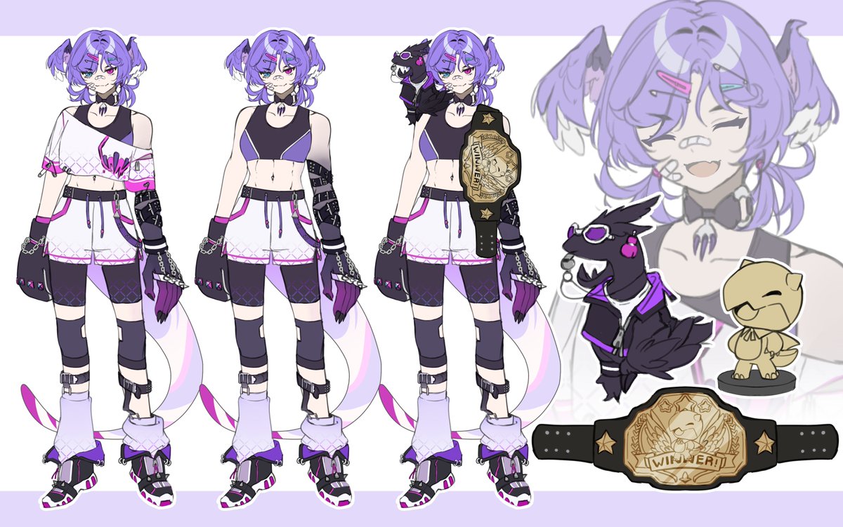 Outfit Design for #SelenCloset !! 🥊💜
I went with a Fighter/Boxing theme!! 'Dragoon Contender'
pow pow pow!!! 👊💥
#Artsuki