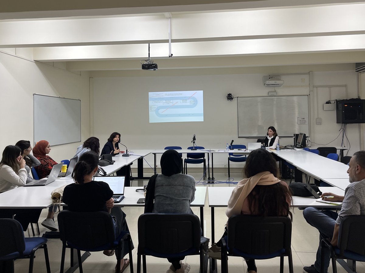 ICRC_lb's tweet photo. Glad to discuss the #ICRC's role in the #missingpersons file in 🇱🇧 with the Human Rights Lab class at @USJLiban, emphasizing the importance of data collection, family accompaniment, media projects, &amp; support for the Nat. Comm. for the Missing and Forcibly Disappeared in our work. https://t.co/cCVe1Ok7gJ