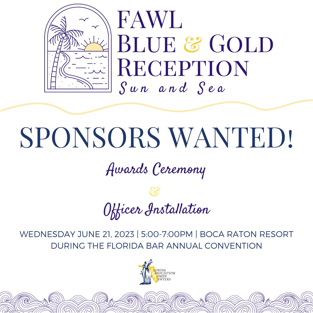 FAWL_FAWL's tweet photo. FAWL is seeking sponsors for our signature Blue and Gold Reception!

This event sold out in record time last year.

Please email kari@fawl.org for Sponsorship Information!

#FAWL #FollowFAWL #FAWLisALLofUS https://t.co/czkHydIT5p