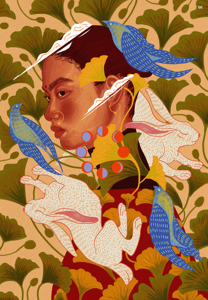 Behance on Twitter "Colorful portraits of people and their spirit