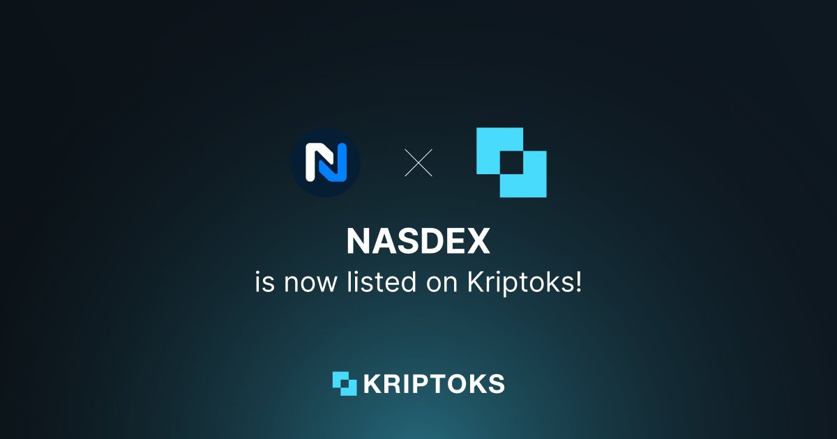 Crypto fans, have you heard the latest? 🚨

We're thrilled to announce the newest member of our expanding roster at Kriptoks.com, the one and only <a href="/nasdex_xyz/">NASDEX</a>! 🔥

Check out our latest addition here 🔽
kriptoks.com/asset/nasdex