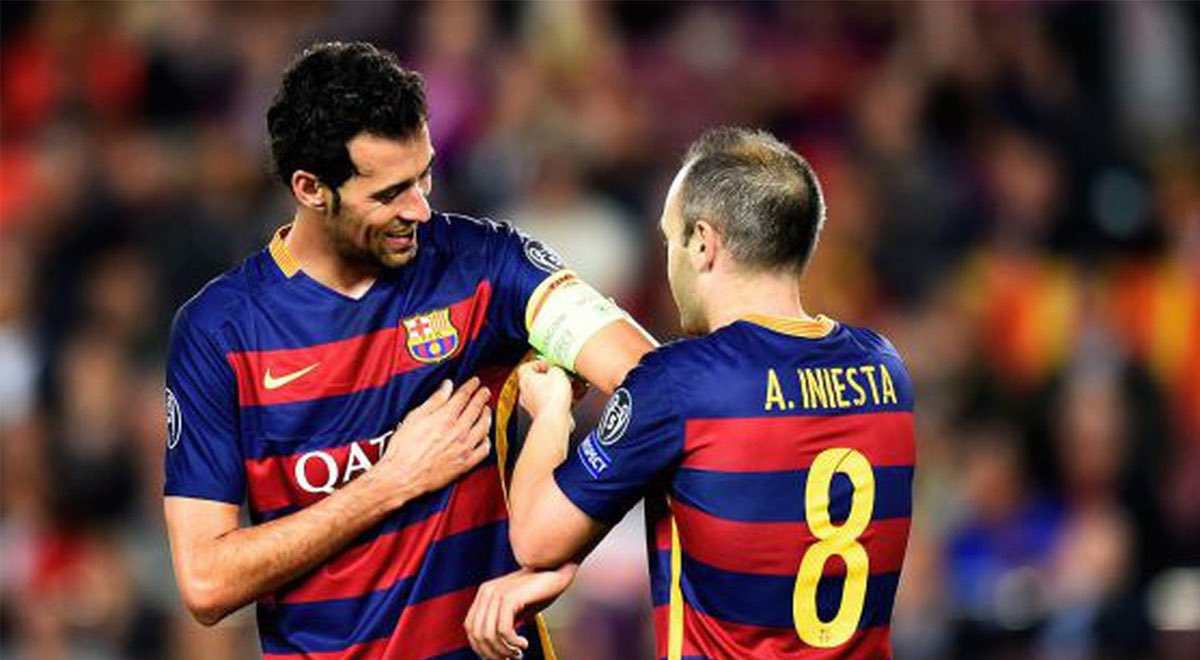 andresiniesta8's tweet photo. Felicidades por tu trayectoria en el Barça amigo, leyenda y espejo de nuestro club! Brutal! Más que un honor para mi compartir tantos momentos juntos! Te deseo lo mejor en lo próximo! ❤️ @5sergiob https://t.co/8PYtA7yKaO