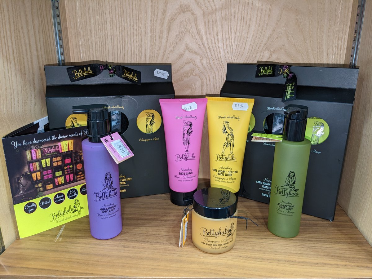 PFarthingShrop's tweet photo. Check out this range of beauty products, available in store from Penny-Farthing! Perfect as a gift or a little treat for you! https://t.co/17967Li1kZ