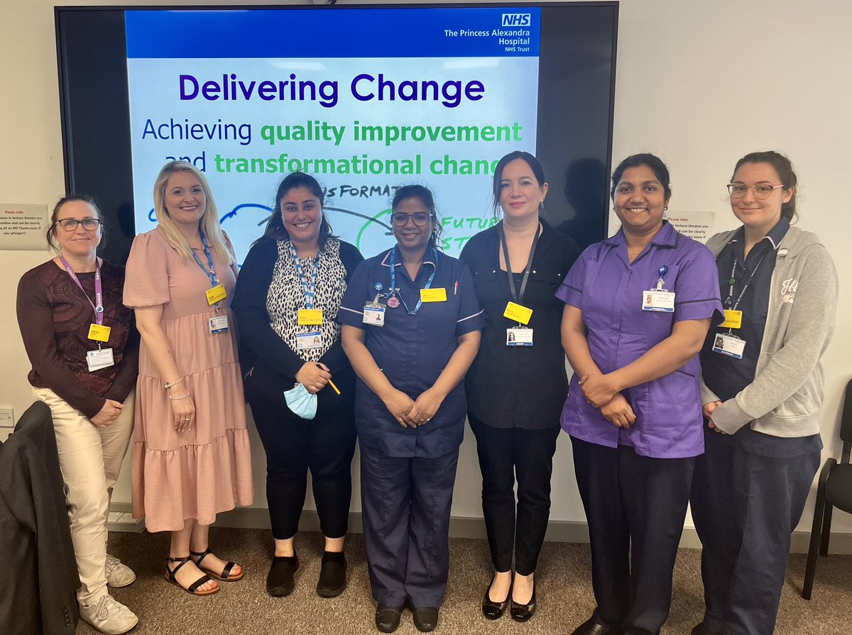 Today’s delivery change learning &amp; development session had a fantastic mix of clinical and non-clinical participants who all engaged fantastically. Great questions, lived experience shared and constructive challenge throughout the session 🙌🙌