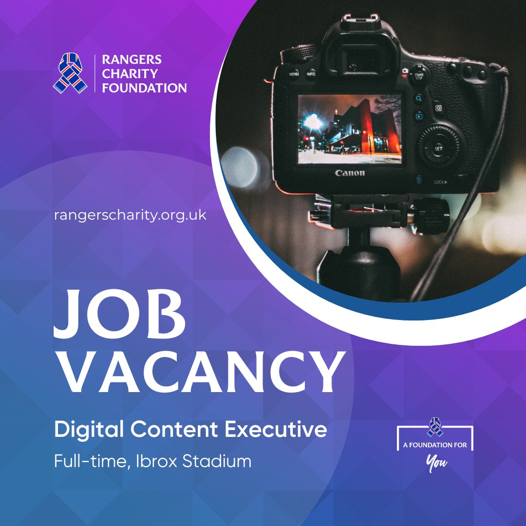 RFC_Charity's tweet photo. 📑VACANCY: Are you a creative digital media professional with a flair for video content creation &amp; story-telling? If so, come join the Foundation as our Digital Content Executive!

Job description &amp; application details👇

https://t.co/CzvqoRMgNs

#AFoundationForYou #AForceForGood https://t.co/C4X5rREbsr