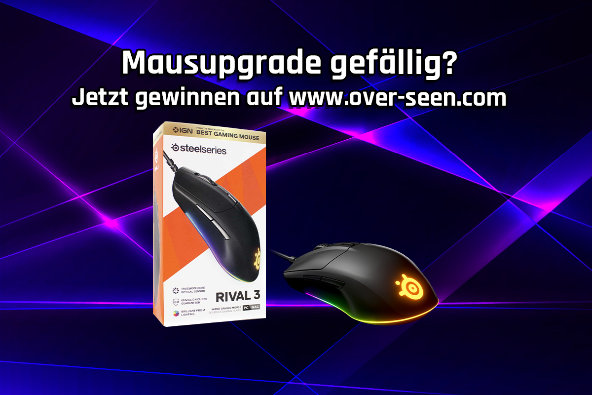 OverSeen_de's tweet photo. 🖱Gewinne Deine neue #Gaming Maus von SteelSeries auf #OVERSEEN! 🖱

Auf OVERSEEN verlosen wir die #SteelSeries Rival 3. Worauf wartest Du?

 #steelseriesrival3 #gamingmaus #rival3 #gamingmouse #freeloot #verlosung #OVERSEEN https://t.co/FZa72oiIjV