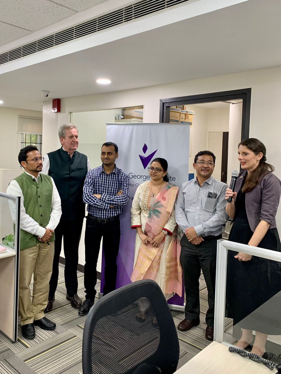 AusHCIndia's tweet photo. Tackling mental health challenges requires collective effort. Joined @auscgchennai to announce funding support for @GeorgeInstIN's mental health awareness programs in #Telangana.  #mentalhealthawareness #DirectAidProgram #DAP #mentalhealth https://t.co/AtlGQ1U5y1