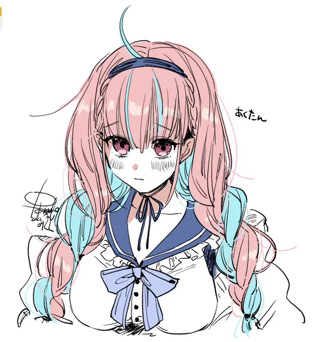 昔描いたラクガキも再掲しとくか 