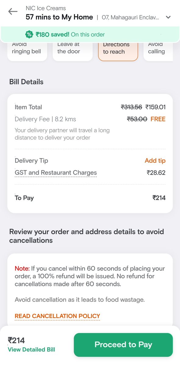 Hey @Swiggy .. Thanks for teaching us that 159.01 + 28.62 = 214. 
I guess we've been doing math wrong all these years! #mathfail #Swiggy