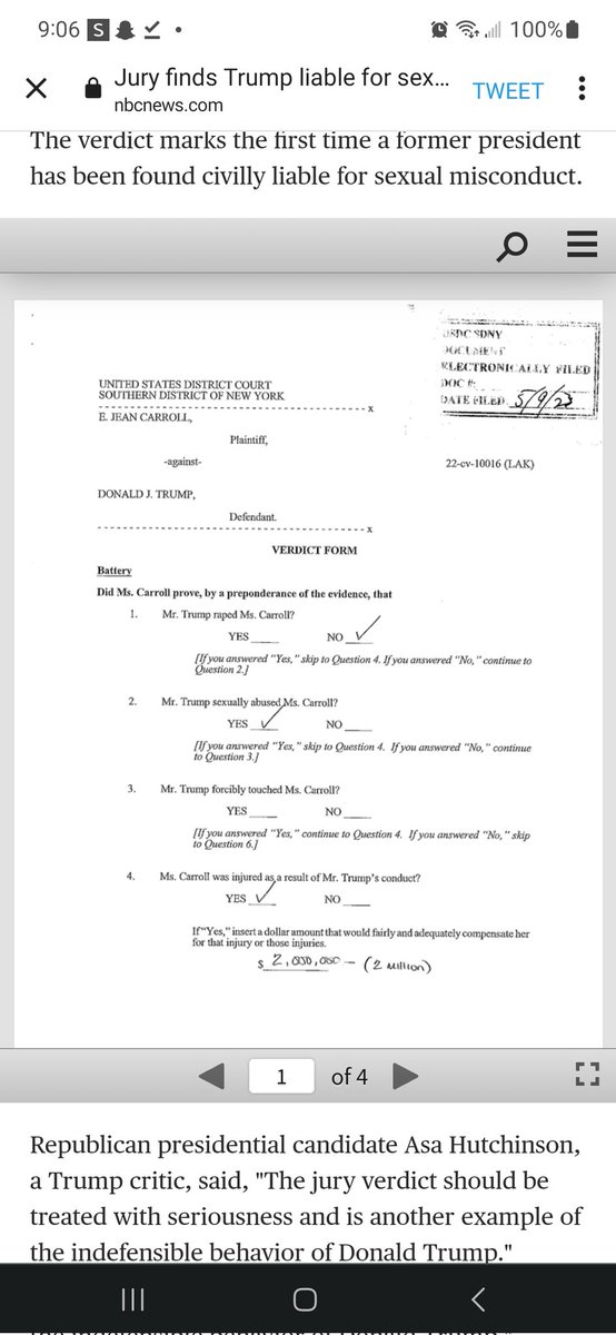 KatEsenwine's tweet photo. @UberFacts Ok, so is he a "convicted" sex abuser? No. But it was still agreed upon that he sexually abused her. So, a sex abuser is a sex abuser. https://t.co/vCSqTnAz7A