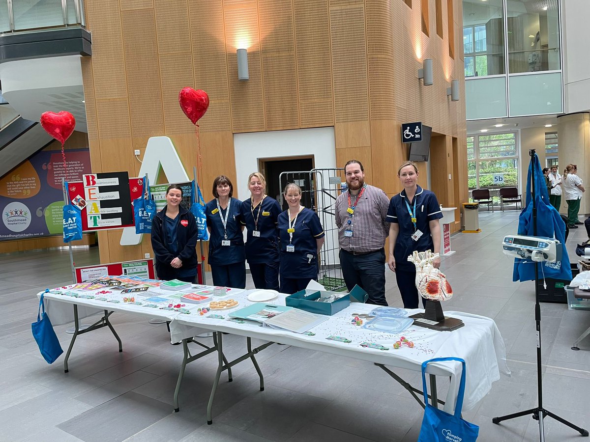 Had a great day raising awareness of heart failure and our new heart failure virtual ward that we run with our nhs@home team. So lucky to work with such an amazing team. #detecttheundetected  #25in25  #BSHfreedomfromfailure