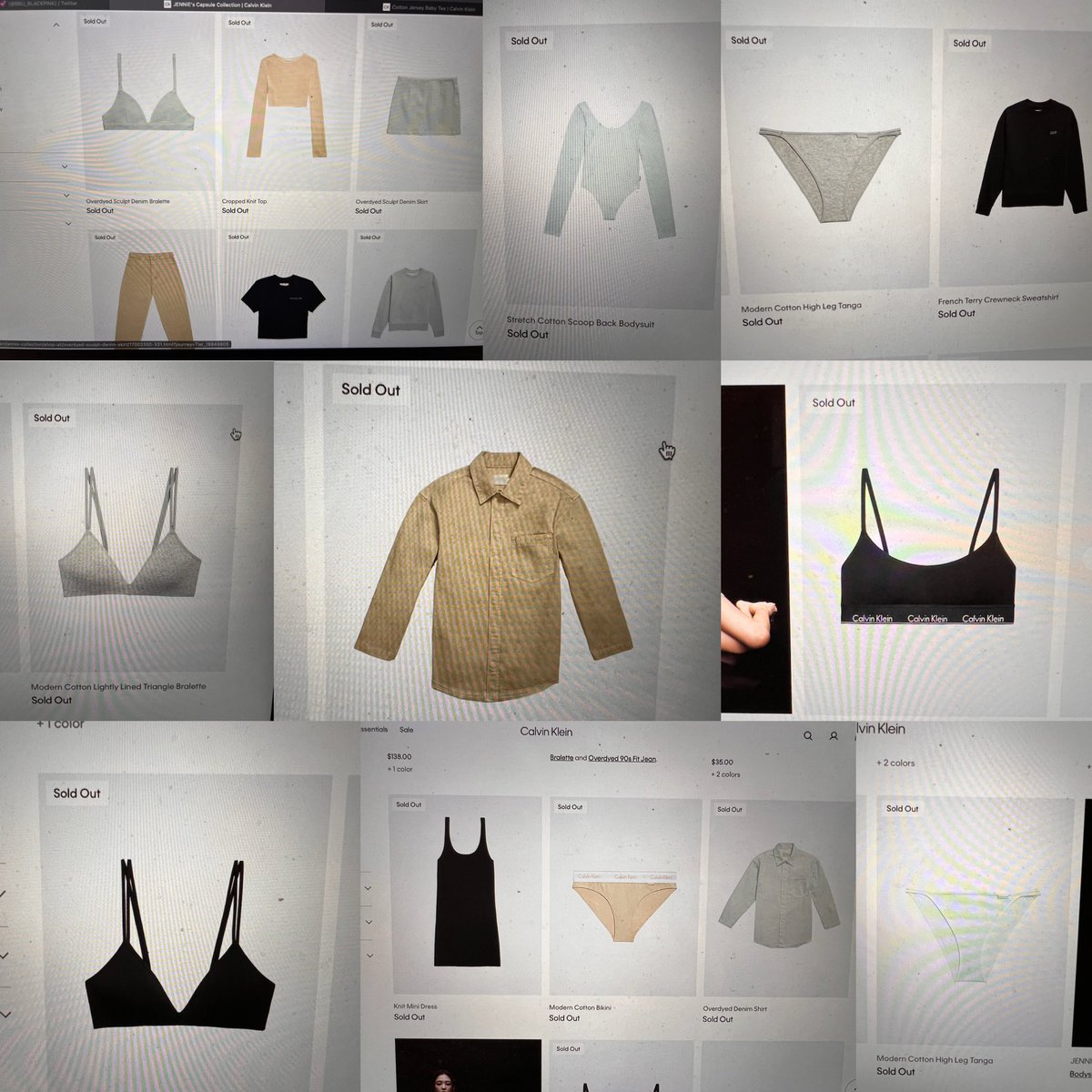 P0bBase's tweet photo. Almost of the items designed by JENNIE KIM are sold out within minutes!
Fans are mad cuz they couldn't even catch an item before it was sold out

Jennie kim proves her ultimate power once again

JENNIE CALVIN KLEIN LAUNCH 
#JENNIEforCALVINKLEIN https://t.co/KysUL1RQy0