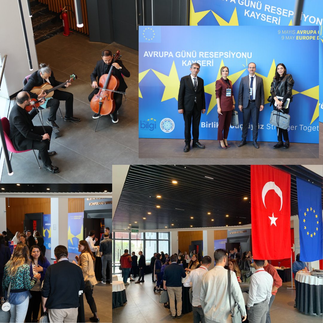 Kayseri  ABBM  Avrupa gününü Kayseri Ticaret Odasında gerçekleştirilen bir resepsiyonla kutladı. AB Türkiye delegasyonu desteğinde yapılan etkinliğe üniversitelerimiz, kamu kurumlarımız ve STK larımızdan temsilciler katıldı.

@EUDelegationTur @ABBilgiMerkezi @EruMedya #EuropeDay