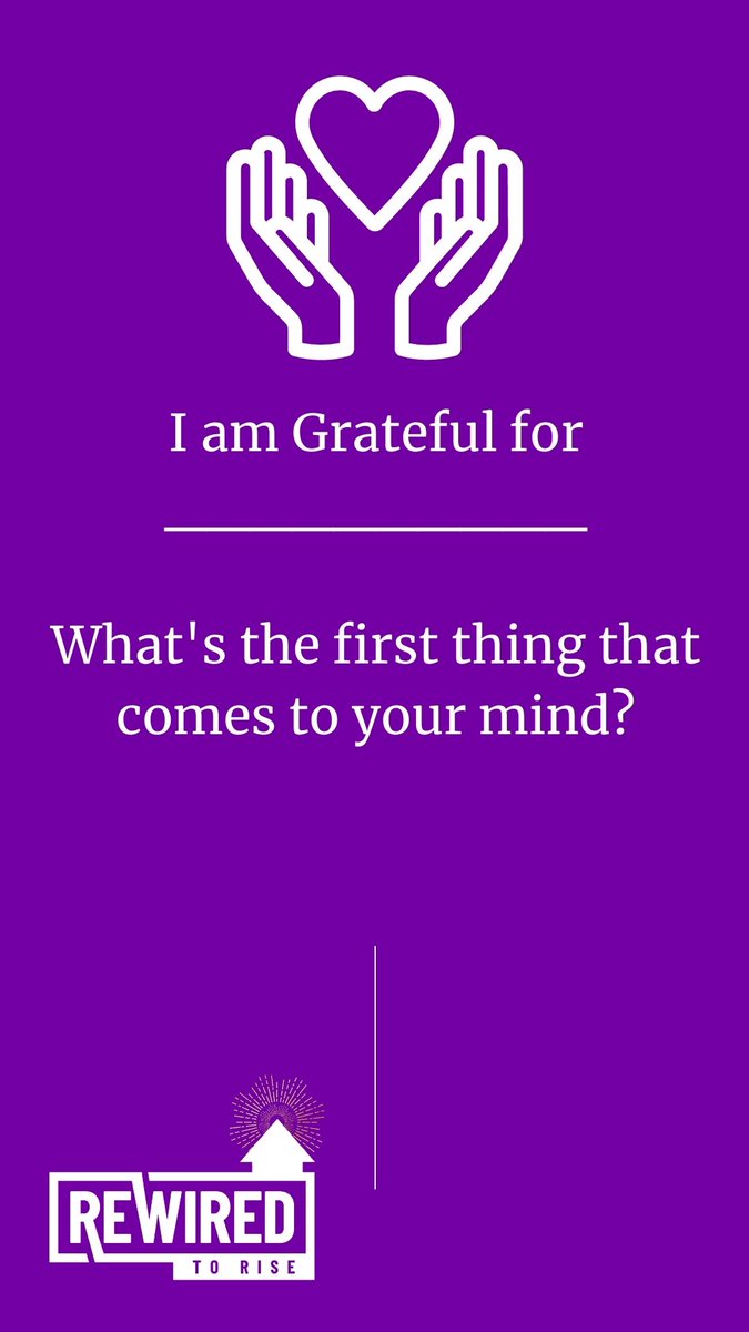 JessBraceVideo's tweet photo. I am Grateful For _______. What's the first thing that comes to mind? https://t.co/TWCs2BHHvx