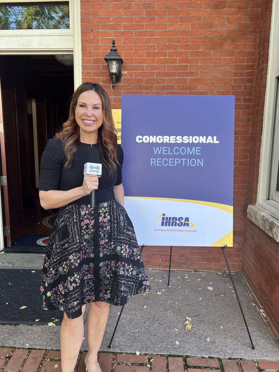 KrissyVann's tweet photo. 25% of Americans are considered physically inactive. Let’s change that! I’m covering the @IHRSA Fly-In and Advocacy Summit for @atfw_media in Washington D.C. with efforts to #PassPHIT. #IHRSAFlyIn #fitness #physicallyPHIT https://t.co/edi8JoUCkp