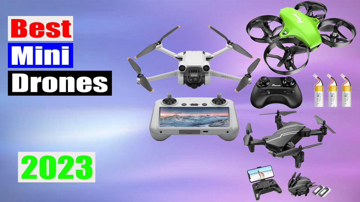 Best Mini Drone 2023 | Top 10 Best Mini Drones #minidrone # ...