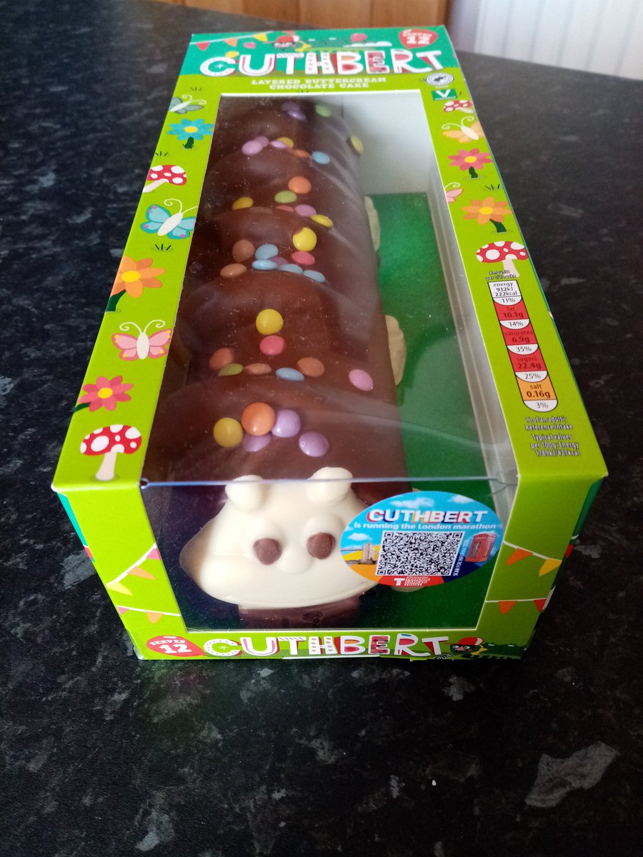 Zaksmom74's tweet image. When you need a cake for your hubby&apos;s 50th only one will do. #cuthbert #aldi