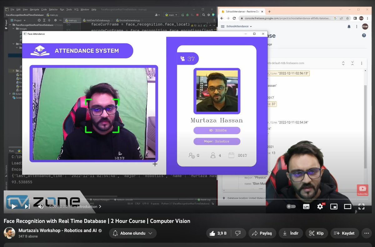 furkangulsenn's tweet image. Bu videoyu izleyerek 2 saatte yüz tanıma sistemi projesi yapabilirsiniz. Bunu e-devlet&apos;e bağladığınızda ise sadece içişleri bakanında olan, diğer devletlerin kıskandığı bir uygulama oluyor 🧐 (Ayrıca Trafikte yanınızdaki kişiye hava atmak için de kullanabilirsiniz)