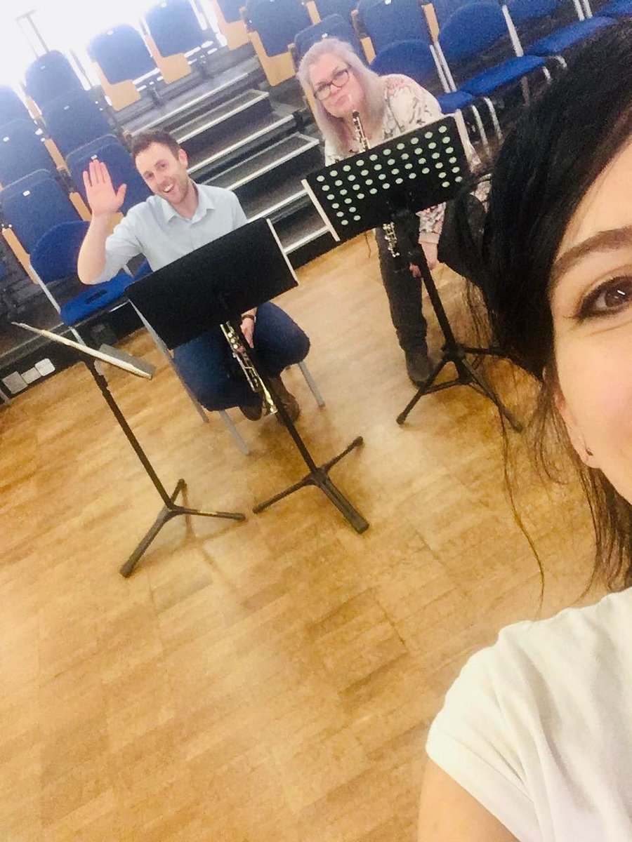 A wonderful section of the <a href="/HullPhilO/">Hull Philharmonic</a>! Thank you to the lovely <a href="/SandyClarkComp/">Sandy Clark</a> &amp; Hana Drábková for a mini rehearsal together! #Franck

Join us on Saturday, 7,30pm <a href="/CityHallHull/">Hull City Hall</a>! 

hulltheatres.co.uk/events/hull-ph…