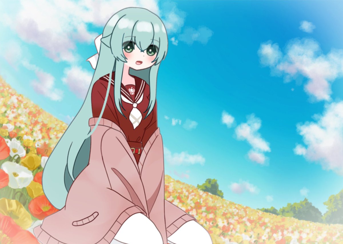 「今日の紅巴 」|闇音 アリスのイラスト