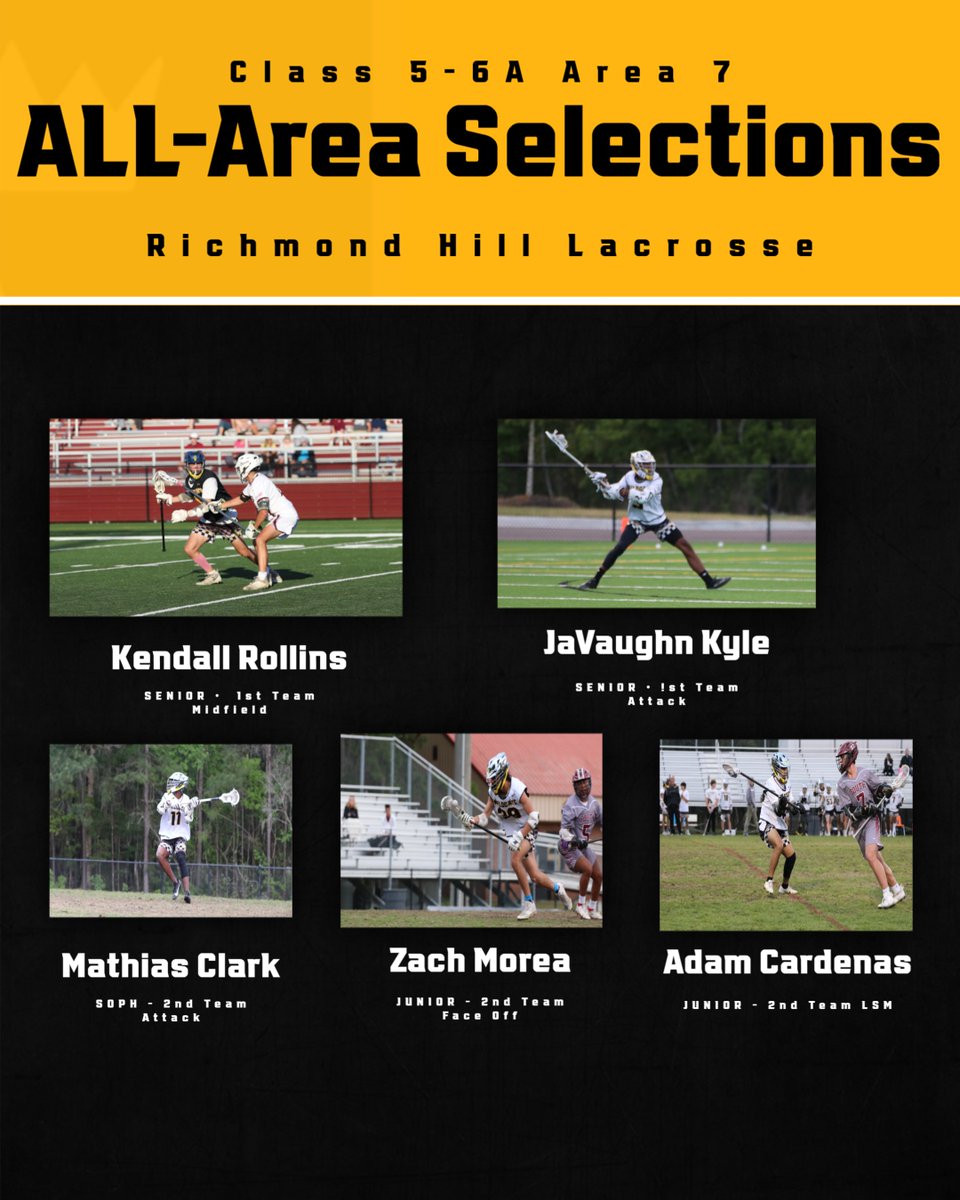 Congratulations to our All Area Athletes! Build the Hill!