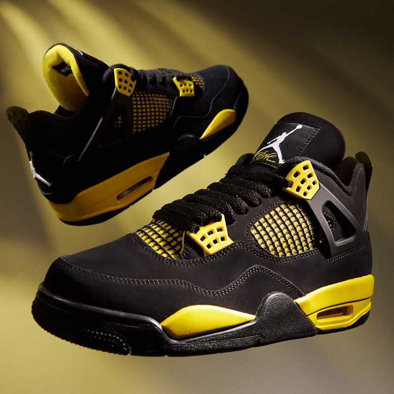 JD Sports on X: "When thunder strikes 🌩 Your chance to cop the @Jumpman23  Air Jordan 4 'Yellow Thunder' has arrived. Sign up to JDX before midnight  tonight to enter ⬇️" / X